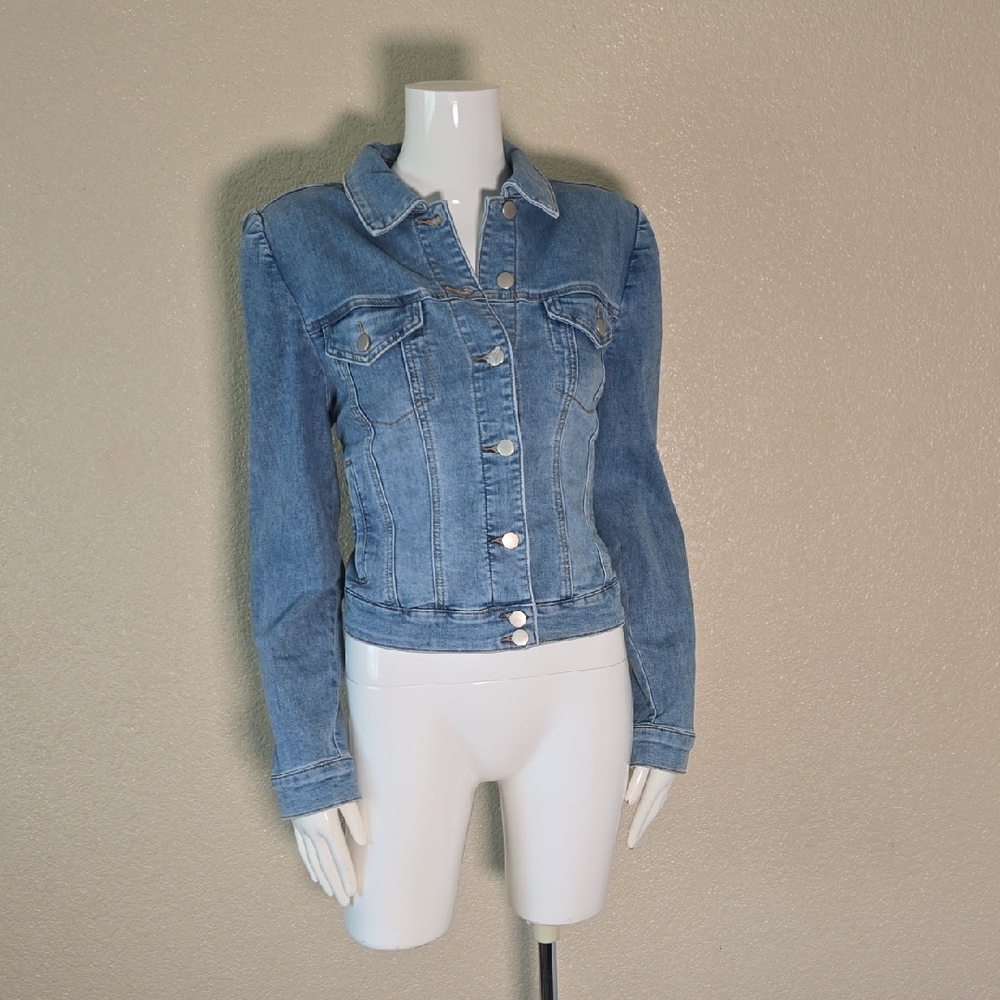 Boston Proper Blue Jean Jacket